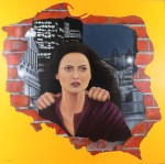 Olej na płótnie, 100x100.