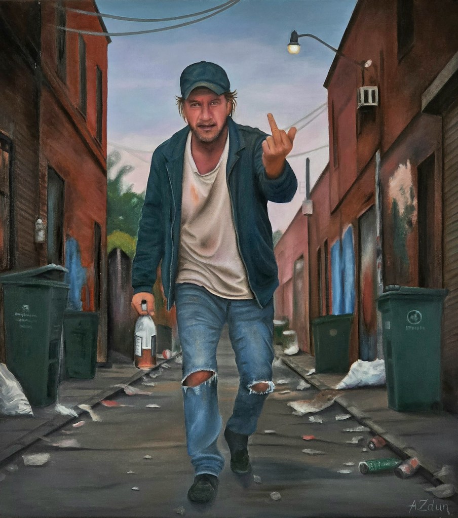 Freedom, olej na płótnie, 58x65